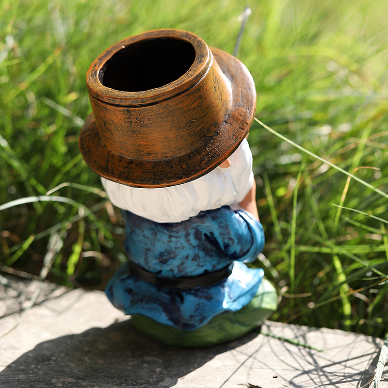 Fishing Old Man Statue Resin Crafts Garden Decorations Spot Garden Decoration Patio Arrangement