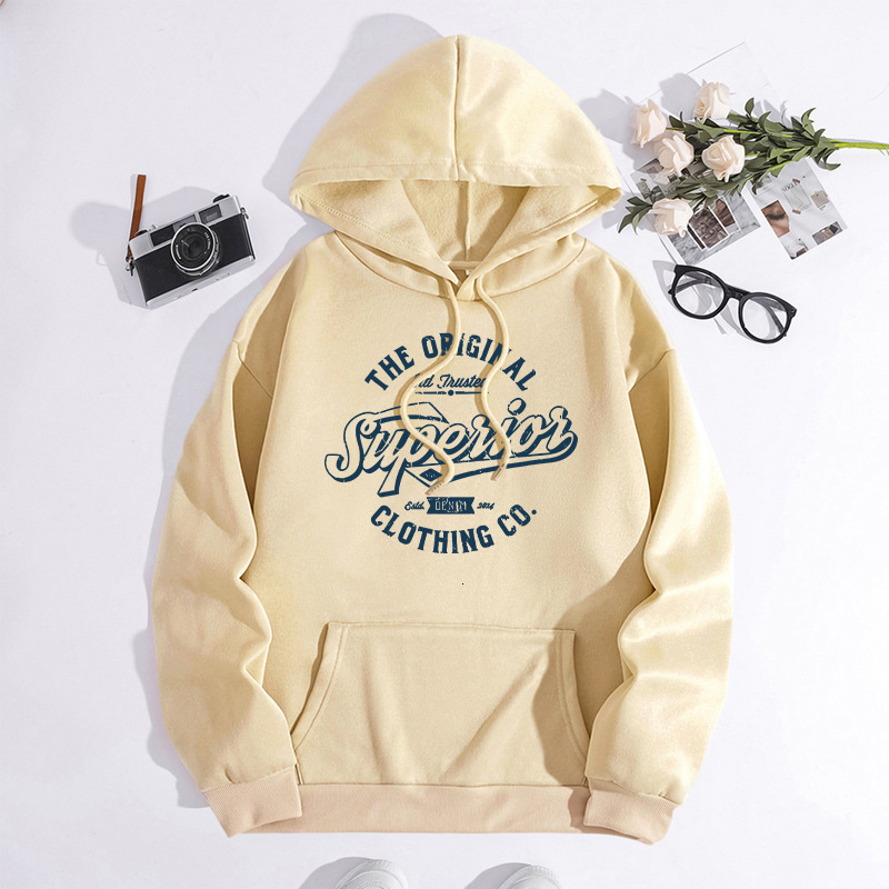European and American Ins trendy women's hoodie with personalized printed letters, women's hooded fleece hoodie F8.1#30