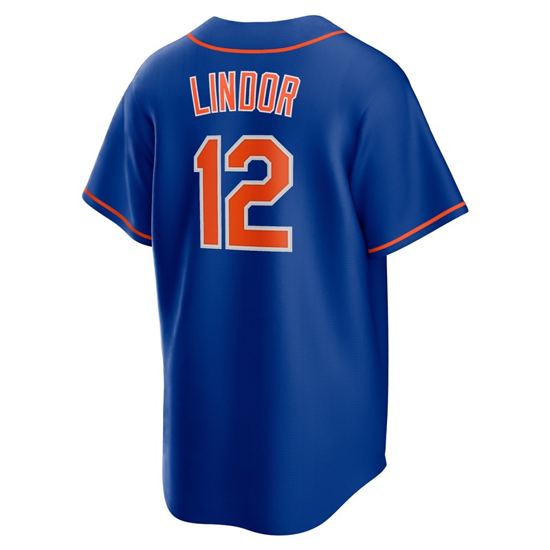 Juan Soto Baseball Jersey Francisco Lindor Pete Alonso Alvarez Brandon Nimmo Darryl Strawberry Keith Hernandez Starling Marte Mets Edwin Diaz Mark Vie