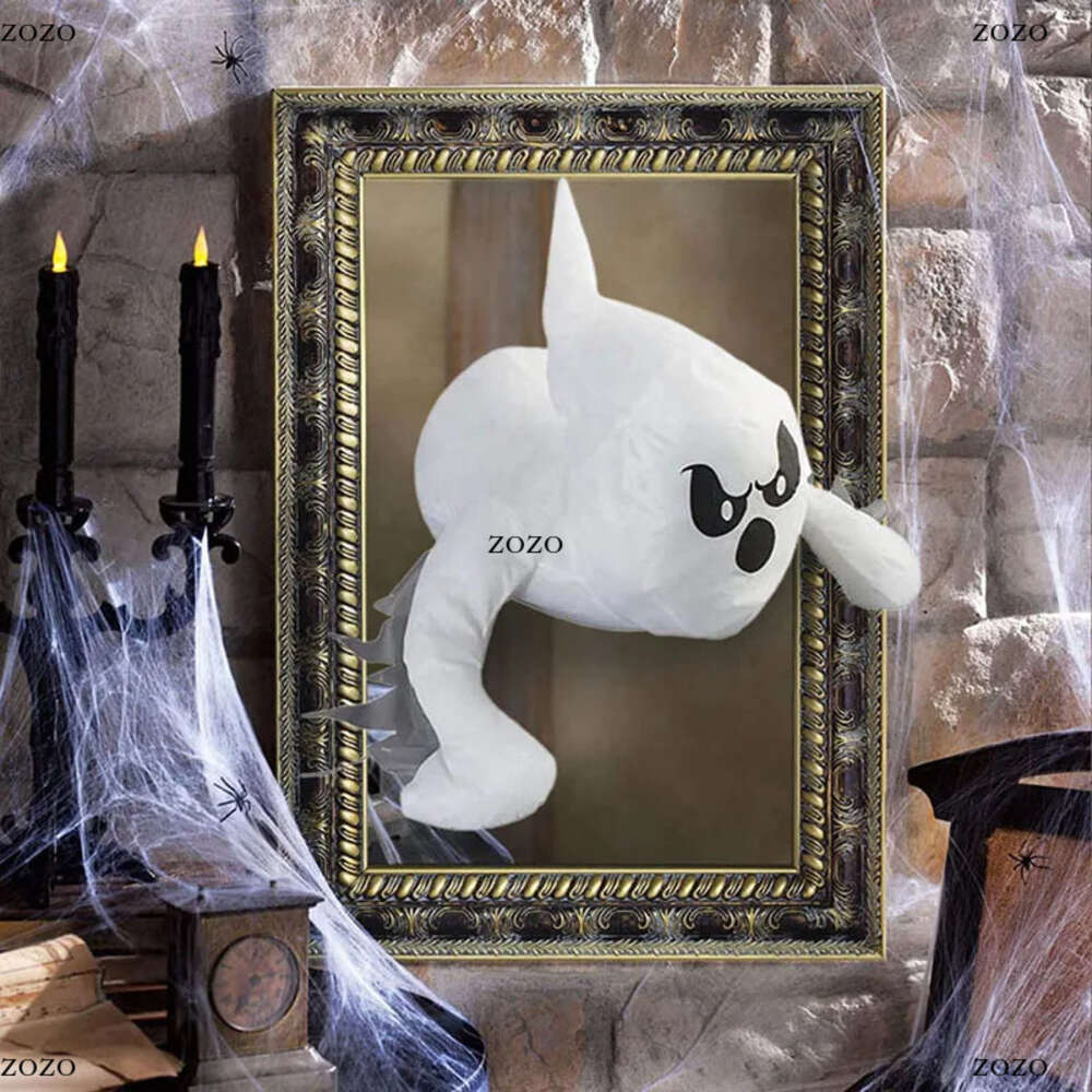 2024 Halloween Ghosts Crashing Window Horror Ghosts Home Decor Scary Party Cosplay Props For Outdoor Indoor Window Decorations