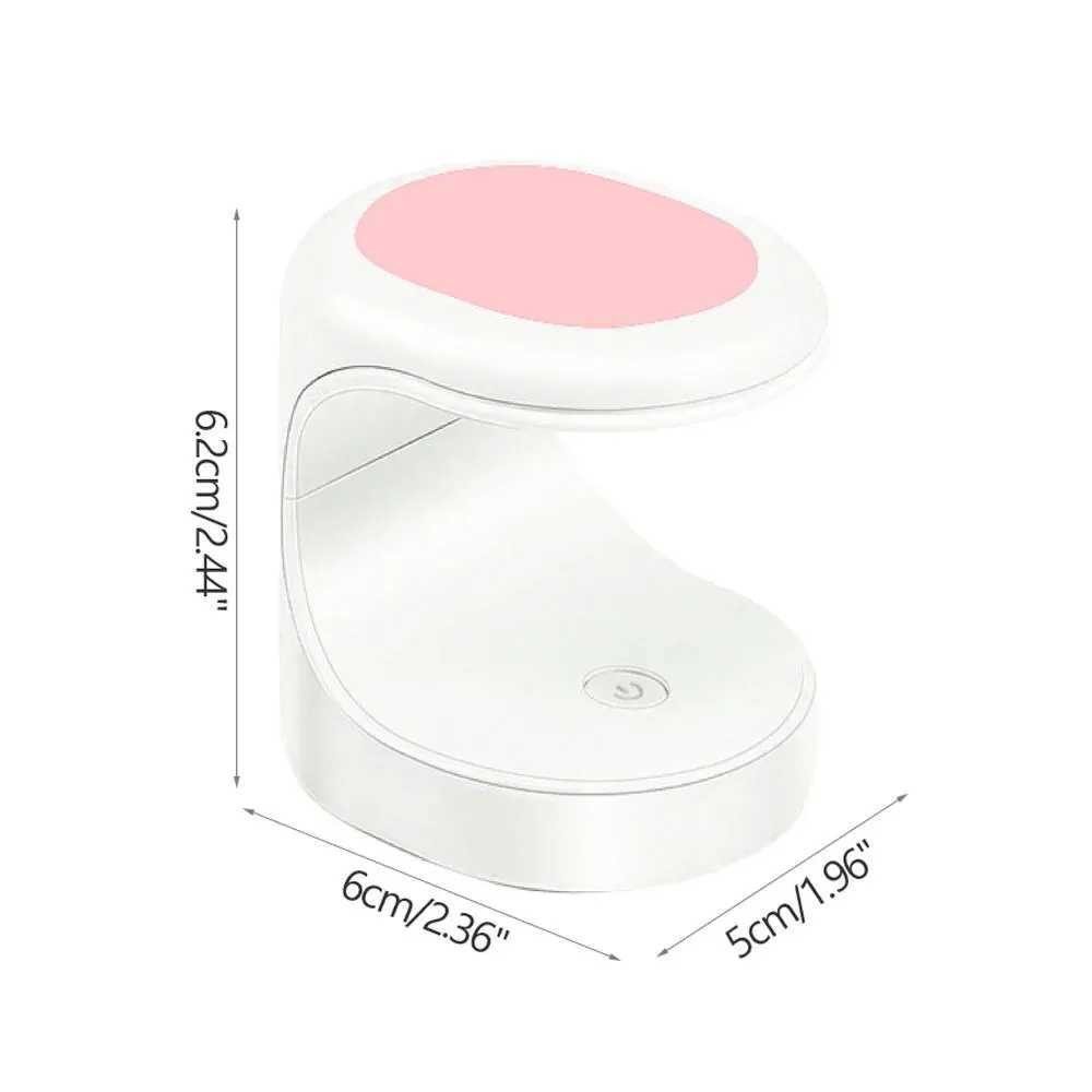 Mini 16w Uv Led Lamp For Nails With Usb Cable 3 Led Lights Gel Nail Polish Dryer Lamp Manicure Tool EquipmentCL2400806