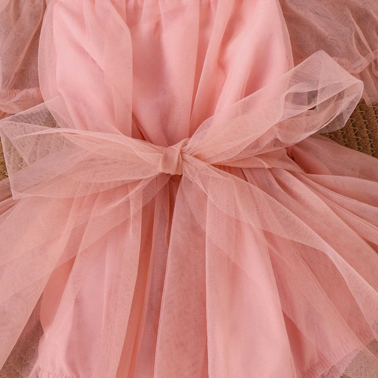 2PCS Summer Baby Girls 0-2 Years Old Baby Soft And Comfortable Net Color Two-Color Gauze Skirt Dress + Hijab X250220