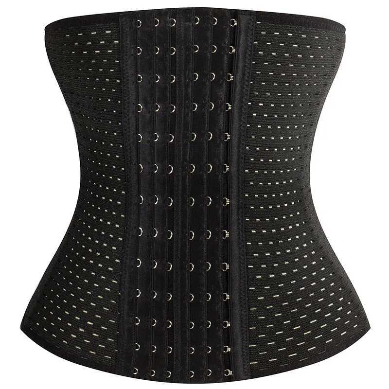 Womens waist trainer Cincher Fajas shapewear underwear ultra-thin abdominal straps back pocket control underwear steel frame corset W250120