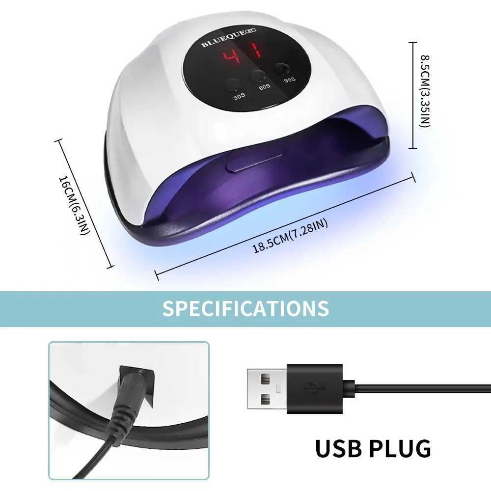 Professlonal Nall UV LED Lamp for Nalls Dryer Machlne Nall Home Use Llght Uv Gel Varnlsh Manlcure Drylng Equlpment ToolsCL240731