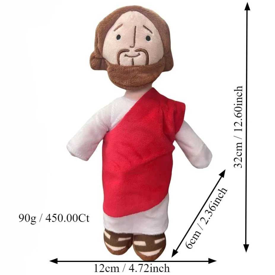 yesu new jesus plush doll thanksgiving gift doll spot jesus pillow Y240801
