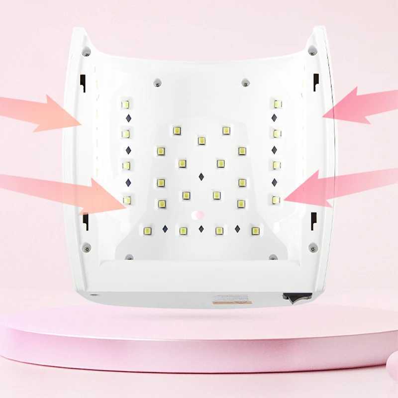 2022 Upgraded 66W Rechargeable Nail Lamp S10 Cordless Nail Dryer Manicure Machine UV Light for Nails Wireless Nail UV LED LampCL2400806