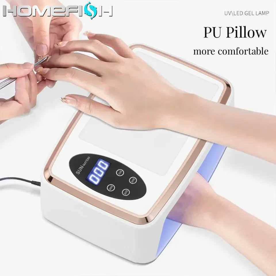 380W Professlonal Nall Dryer 90 Leds Nall Dryer UV Lamp for Curlng All Gel Nall Pollsh Motlon Senslng Manlcure PedlcureCL2400806