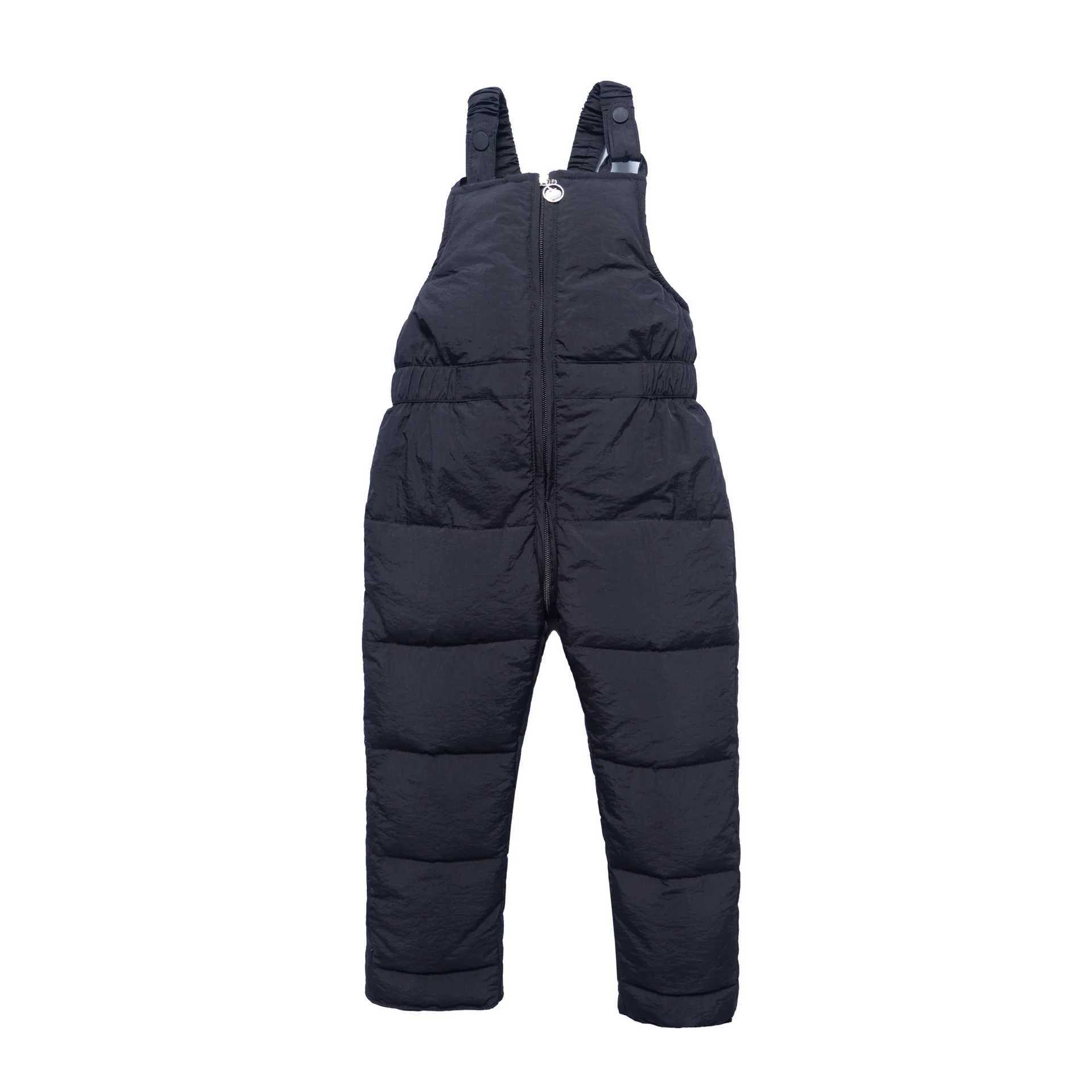 Winter Children Warm Overalls Autumn Girls Boys Thick Pants Baby Girl Jumpsuit For 1-5 Years High Quality Kids Ski Down Overalls Y240801