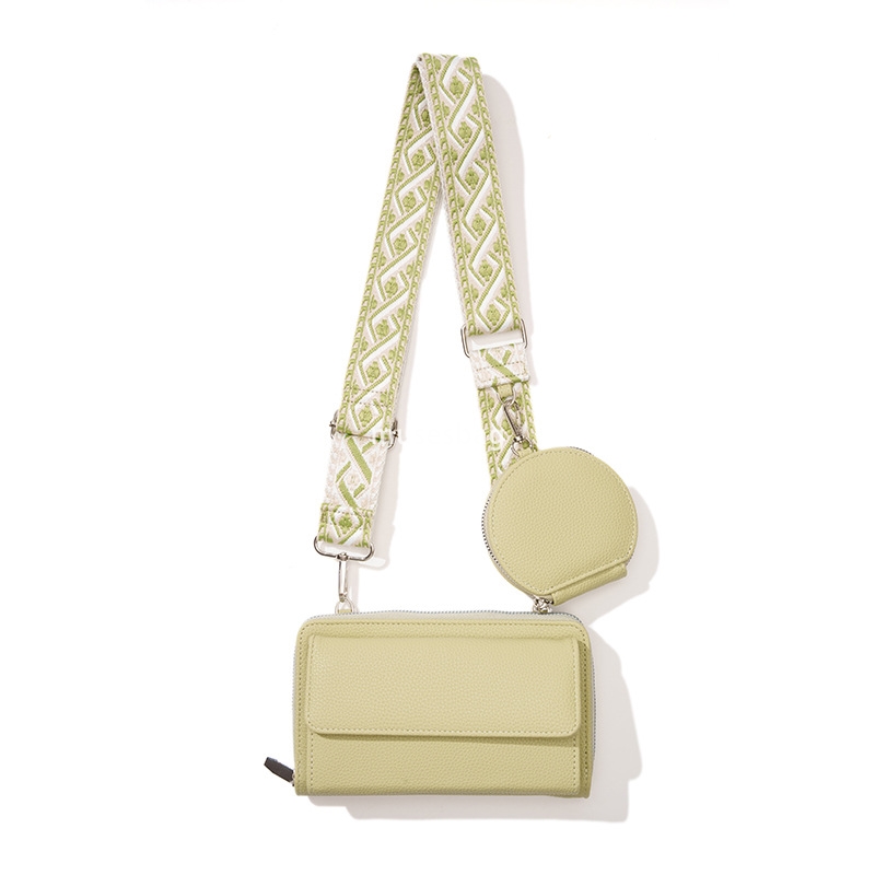 New mobile phone bag INS niche design single shoulder crossbody bag mobile phone bag multi-function broadband bag