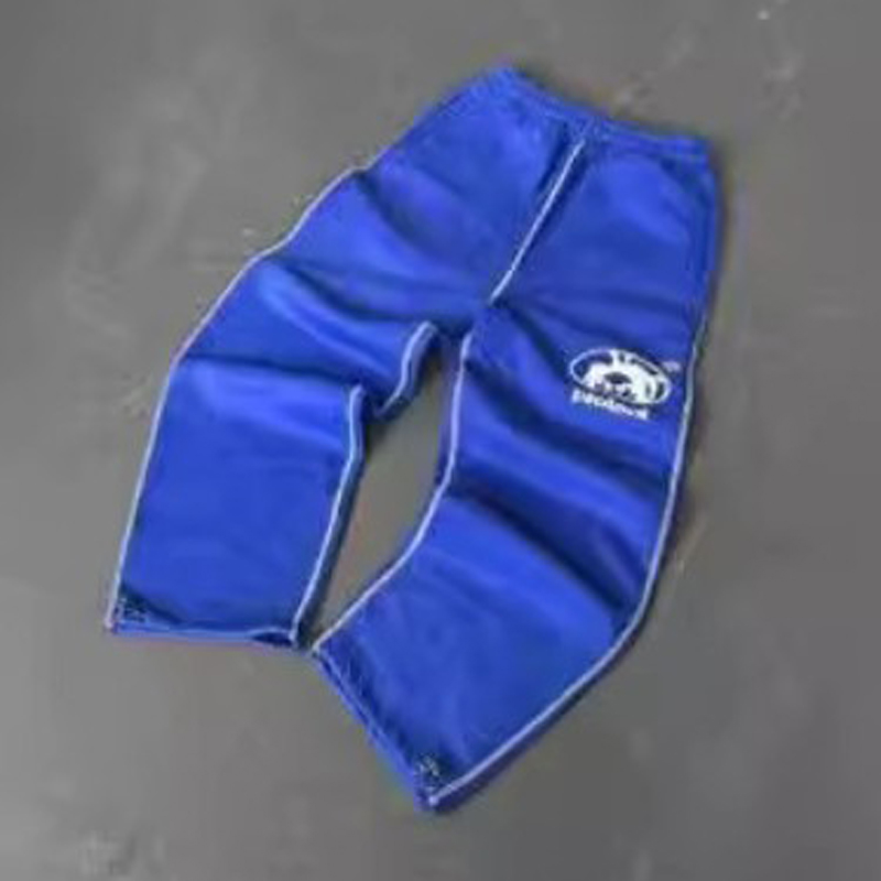 Men's Pants Streetwear Y2K Sweatpants Mens Harajuku Hip Hop Letter Embroidery Baggy Casual Elastic Waist Jogging Z260315