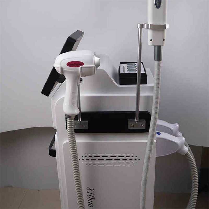 Multi-functional 2 in 1 Nd Yag Laser Tattoo Removal Diode Laser Hair Removal Machine Picosecond Skin Rejuvenation Whiten Acne Treatment 3 Wavelength