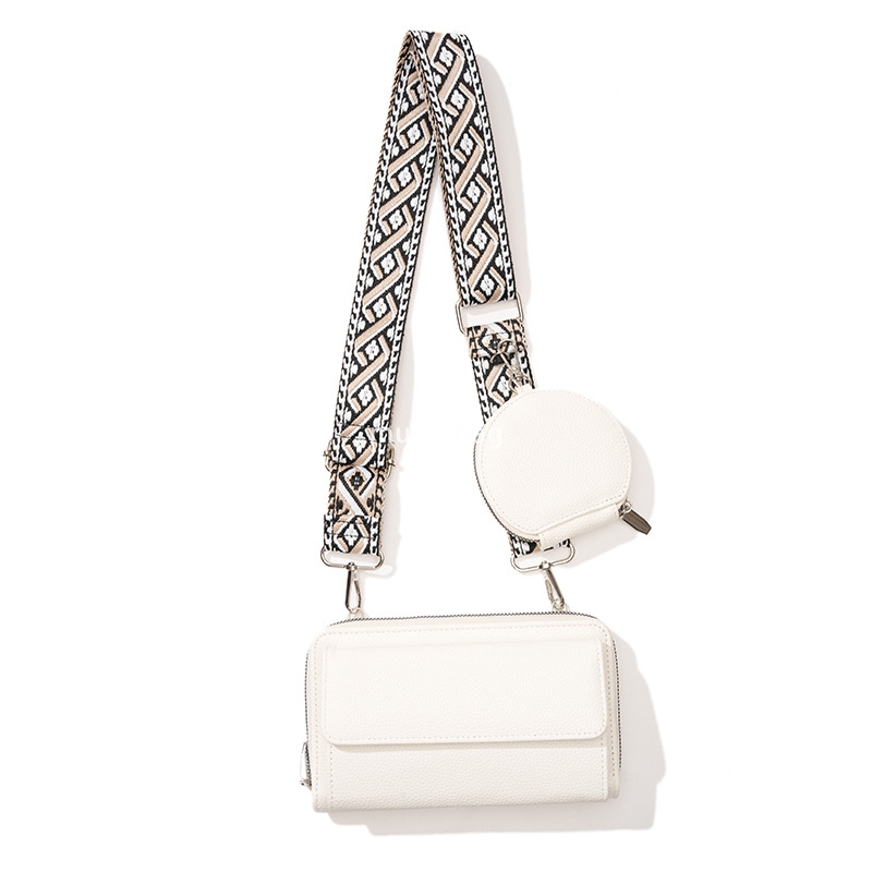 New mobile phone bag INS niche design single shoulder crossbody bag mobile phone bag multi-function broadband bag
