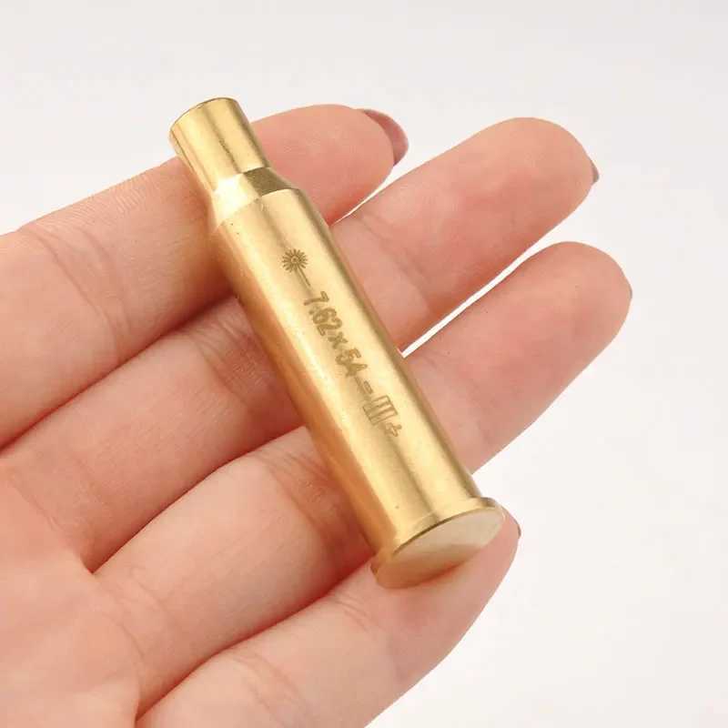 Tactical Red Laser Bore Sighter Hunting Shooting Training Lasers Calibrator for 9mm 12GA 20GA .223 .308 7.62 Caliber Gun Sight B240801