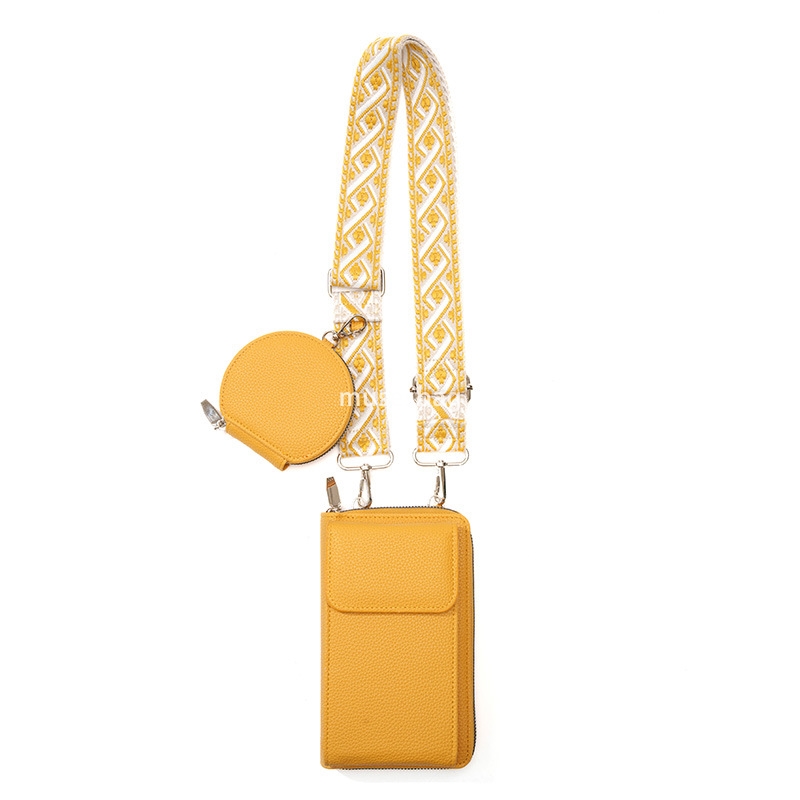 Japanese new ins crossbody bag niche design women's shoulder bag fashion mobile phone bag simple bag with pouch