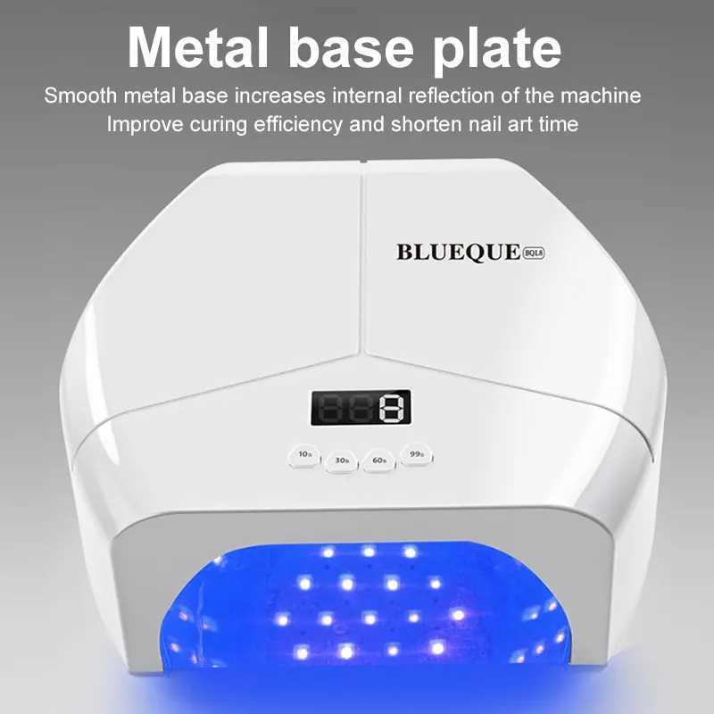57LEDs UV Lamp Dryer Machlne for Nalls Professlonal Gel Pollsh Drylng Lamp Wlth Four Tlmer Functlon for Manlcure 268W Blg PowerCL240731