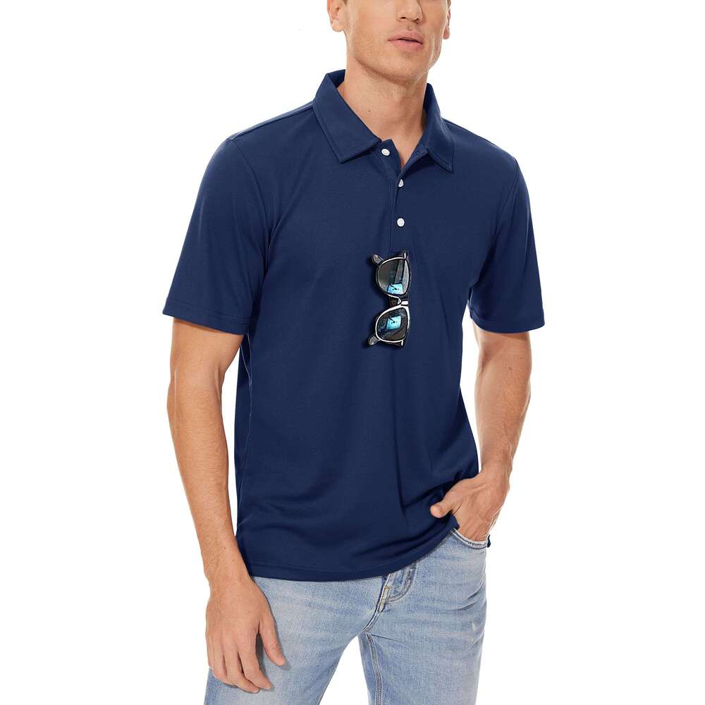 Fashion Mens Polo shirt 3 Butort Sleeve Golf Shirt Polos shirts tshirt Casual tops summer clothes Short sleetons Casual Work T Shirts Free shipping