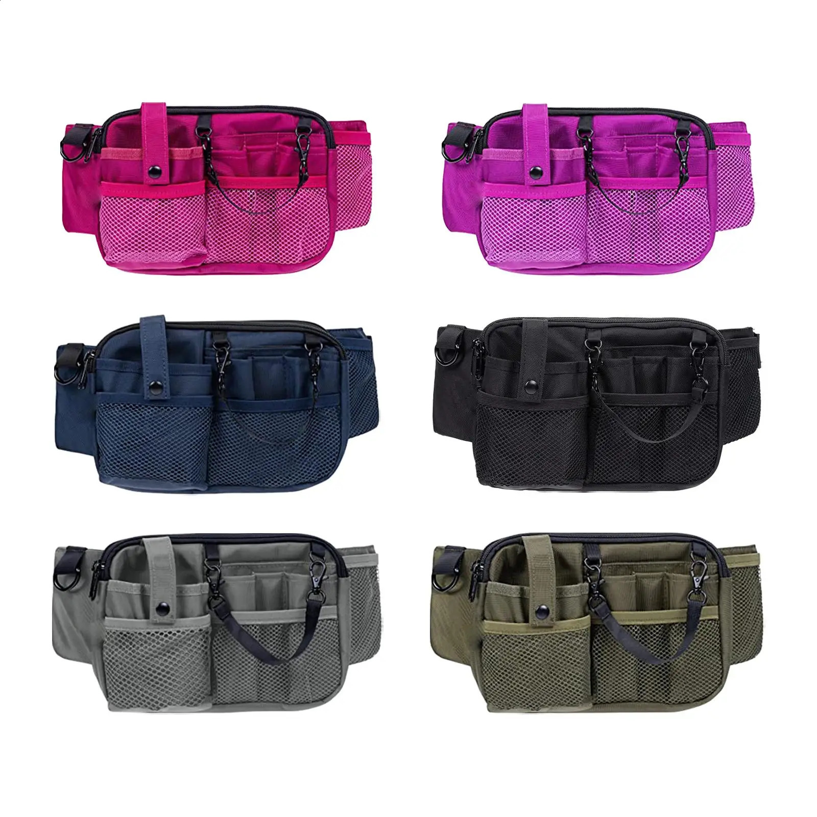 2025 NEW Multi Compartment Gear Pocket Organizer Belt Utility Waist Pack Nursing Bag for Pen Women Work Supplies Men Scissors 240722 zhanyishengli