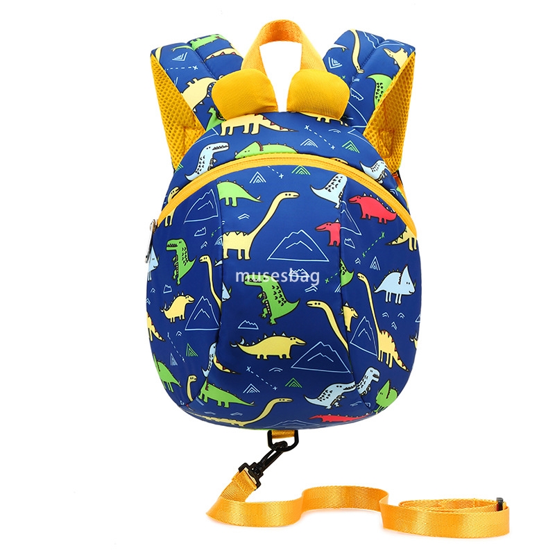 Children's backpack Dinosaur cartoon kindergarten infant anti-lost backpack Dinosaur backpack years old