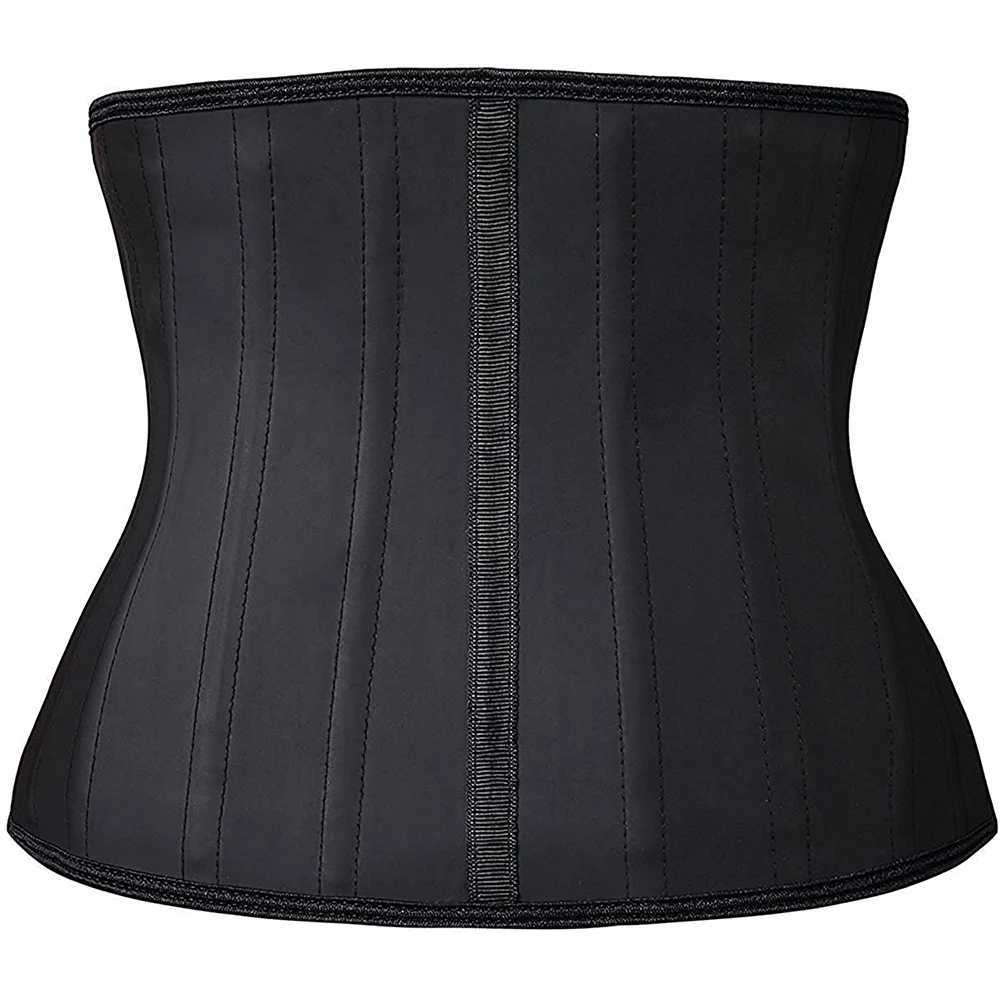 11.8 inch 30 CM Torso Corset For Women Latex Waist Trainer Tight Band Slim Figure Manager Waist 25 Steel Boned Abdominal Band W250120