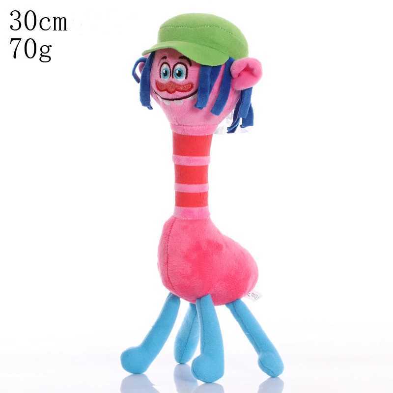 Cartoon Animation Trolls 2 Plush Doll for Children Poppy Blanche Anime Character Cute Christmas Gift New 27-32cm Y240801