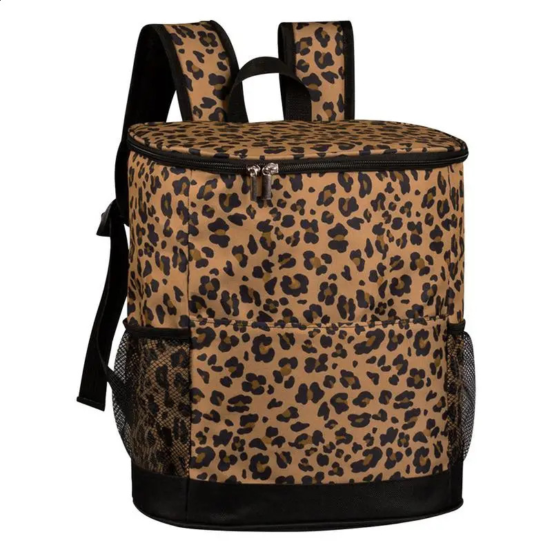 Cooler Backpack Leak Proof Thermal Bag Backpack Coolers Large Capacity Lunch Backpack 16 Can Thermal Bag Insulation Cooler Keeps 240819
