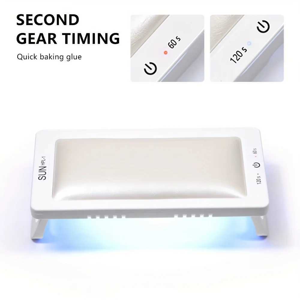 YIKOOLIN Available In A Variety Of Colors Arm Rest With LED Lamp UV Gels Dryer Polish Curing Foldable Lamp For Nails Lamp W250513