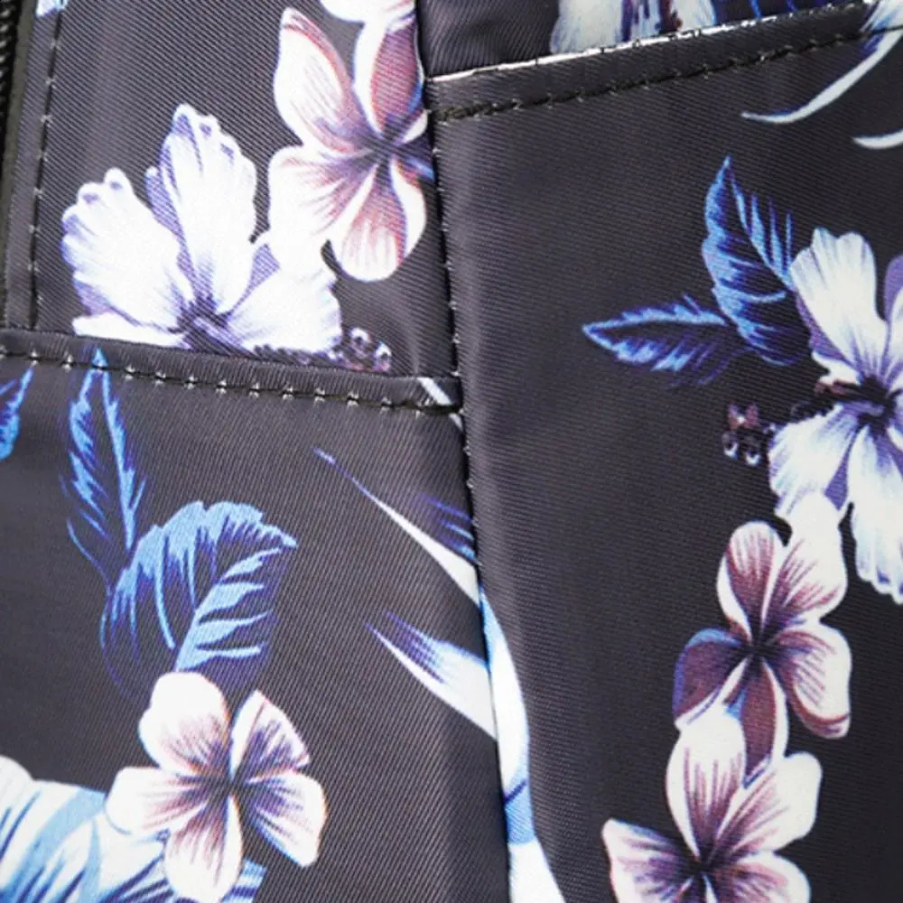 Outdoor Storage Flower Color Picnic Bags Handbag Thermal Insulated Pattern Insulated Lunch Bag Portable Oxford Cloth Beach 240819
