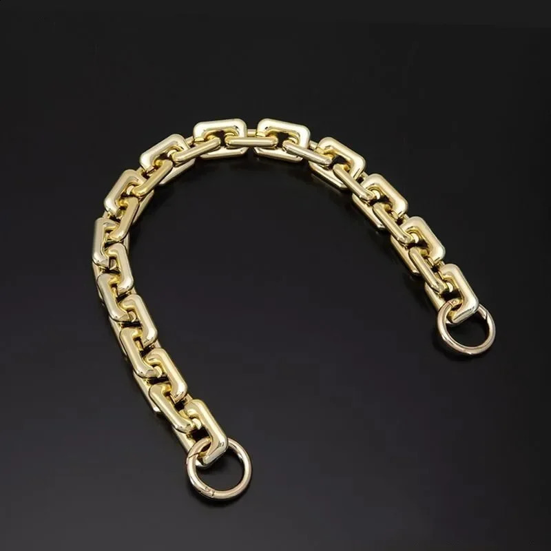 60cm Silver Gold Plated Acrylic Purse Chain Strap Handbag Handles Diy Replacement for Shoulder Bag Handbags Straps 240919