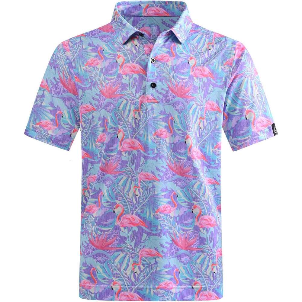 Fashion Mens Polo Shirt Fashion Prints Athletic Sleeve Classic Casual Dry Fit Soft Golf Shirts for Men Polos shirts Casual tops summer clothes Short sleeve