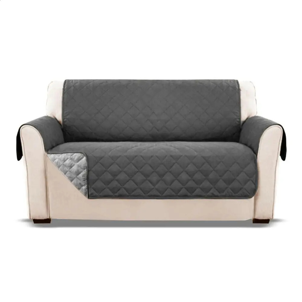 Waterproof Sofa Cover Quilted Anti-wear Couch Cover for Dog Pet Kids Recliner Armchair Furniture Slipcovers 1/2/3 Seater Protect 240801