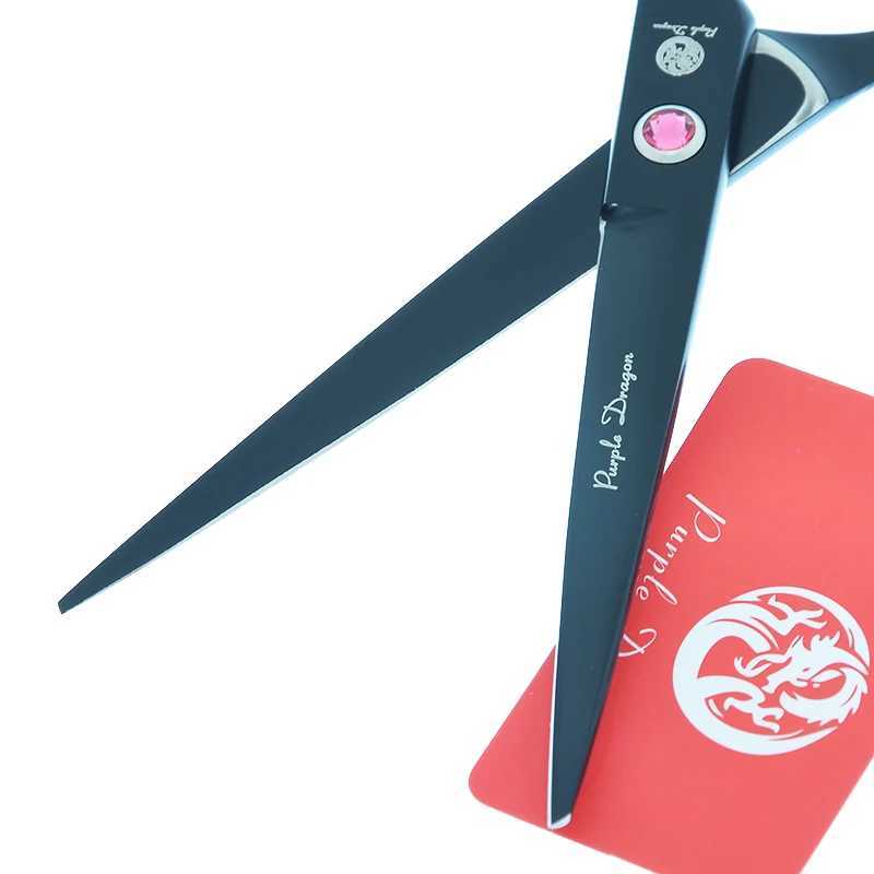 New Arrival Purple Dragon 6 inch Hair Thinning Scissors Cutting Professional Hairdressing Scissors 440C Swivel Thumb Haircut Shears A0121B Z241213