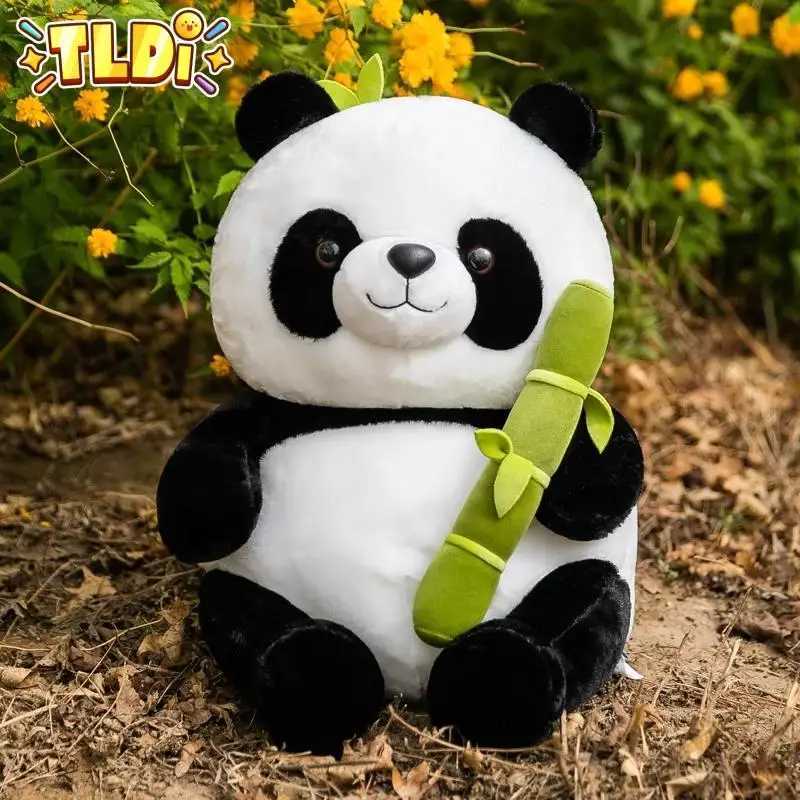 Panda Bamboo Plush Stuffed Doll Soft Animals Children Toy Pillow Cartoon Kawaii Dolls Girls Kids Lover Gifts Home DecorationM240801