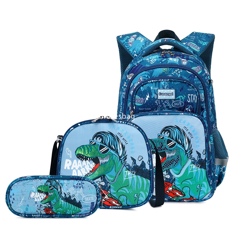 Foreign trade schoolbag for primary school children from grade three to grade six unicorn backpack women's ultra-light spine protection children 