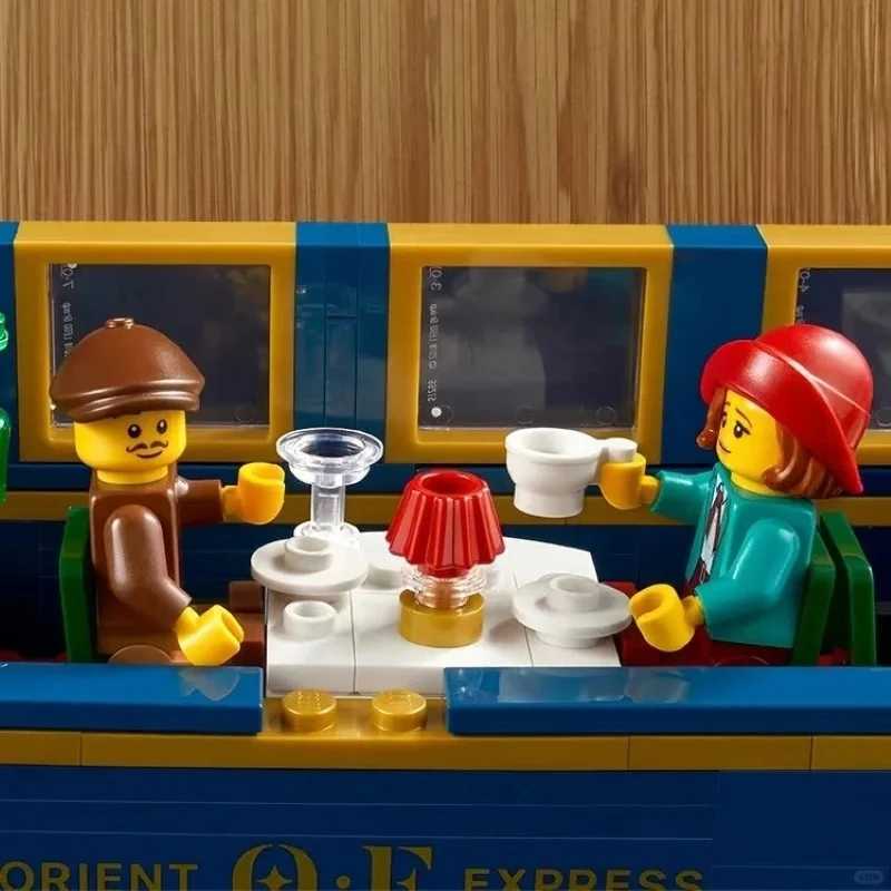 Ideas Orient Express Building Blocks Set - 2024 Bricks Train 21344 DIY Assembly Toys for Boys Girls Gifts dh911125171