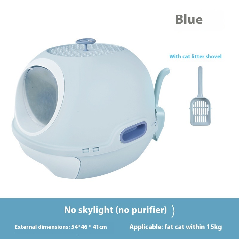 Cat fully enclosed drawer, toilet, basin, odor, deodorization, anti splashing cat litter basin