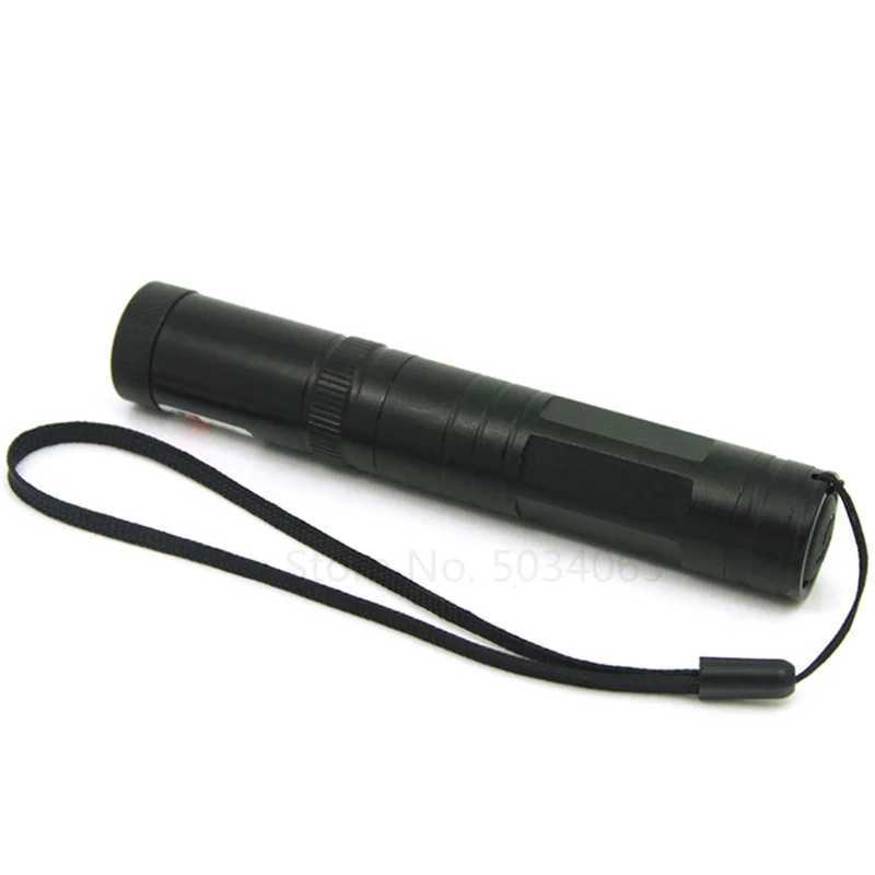 High PowerGreen Light Laser Pointer Adjustable Focus Lazer Pen Visible Beam Lasers Torch B240801