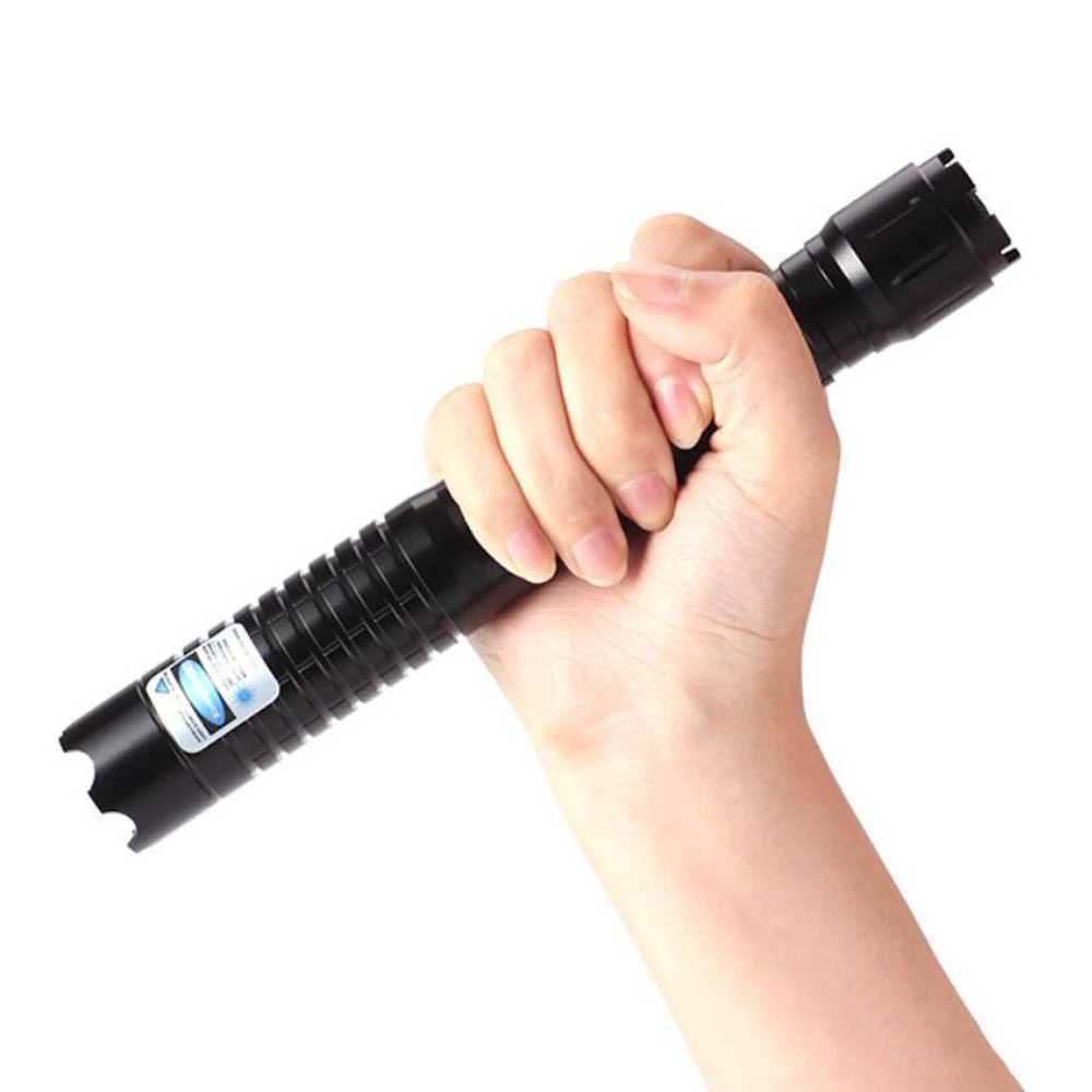 High Powerful 009 Laser Torch Pointer Pen Tactics Powerful laser with Adjustable Focus Laser 532nm laser Head B240801
