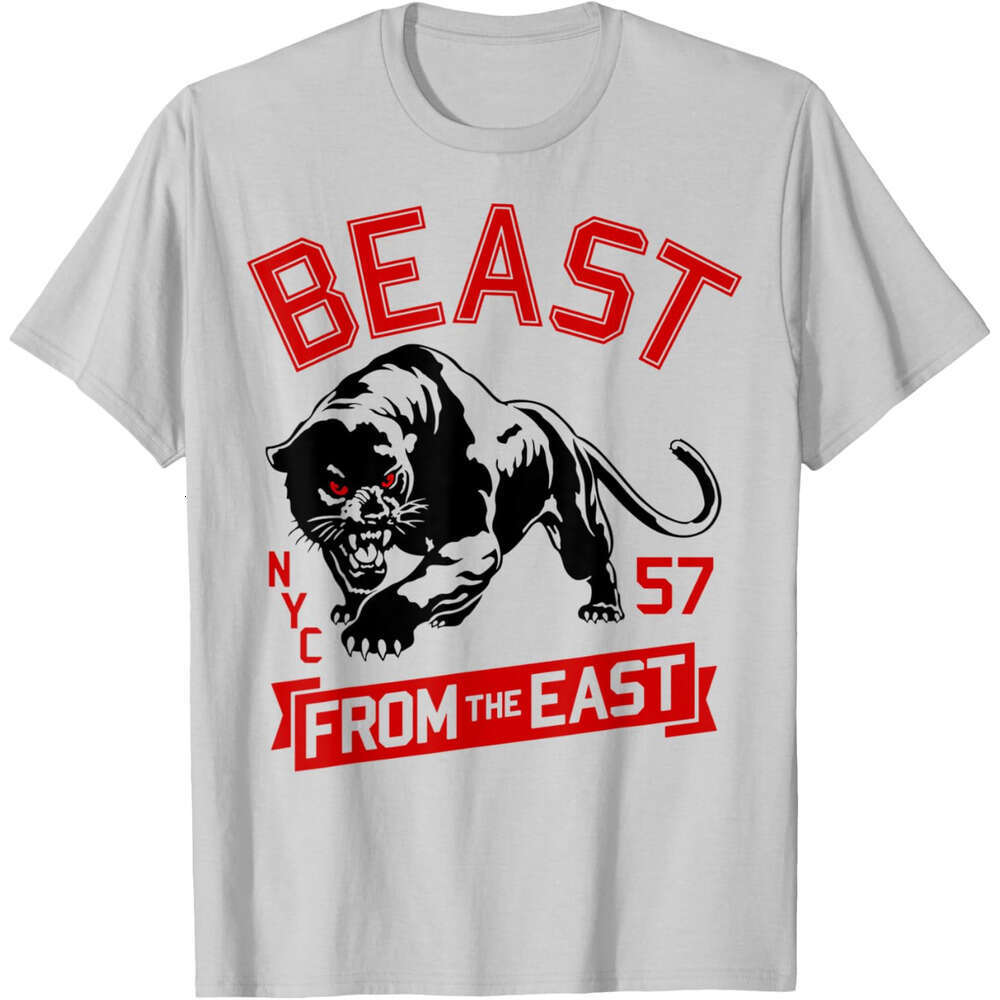T shirt Mens Beast From The East NYC Panther Collegiate Graphic T-Shirt shirts tshirt graphic tee Casual tops summer clothes Short sleeve Free shippin