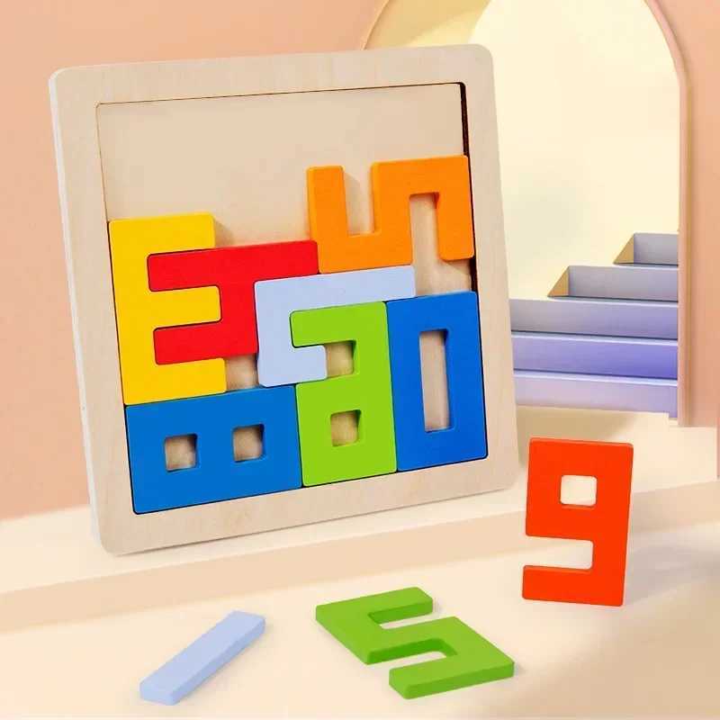 3D Digital Puzzle Number Building Block Set for Baby Montessori Stacking Toy Developmental Learning Gift for Kids Y240731