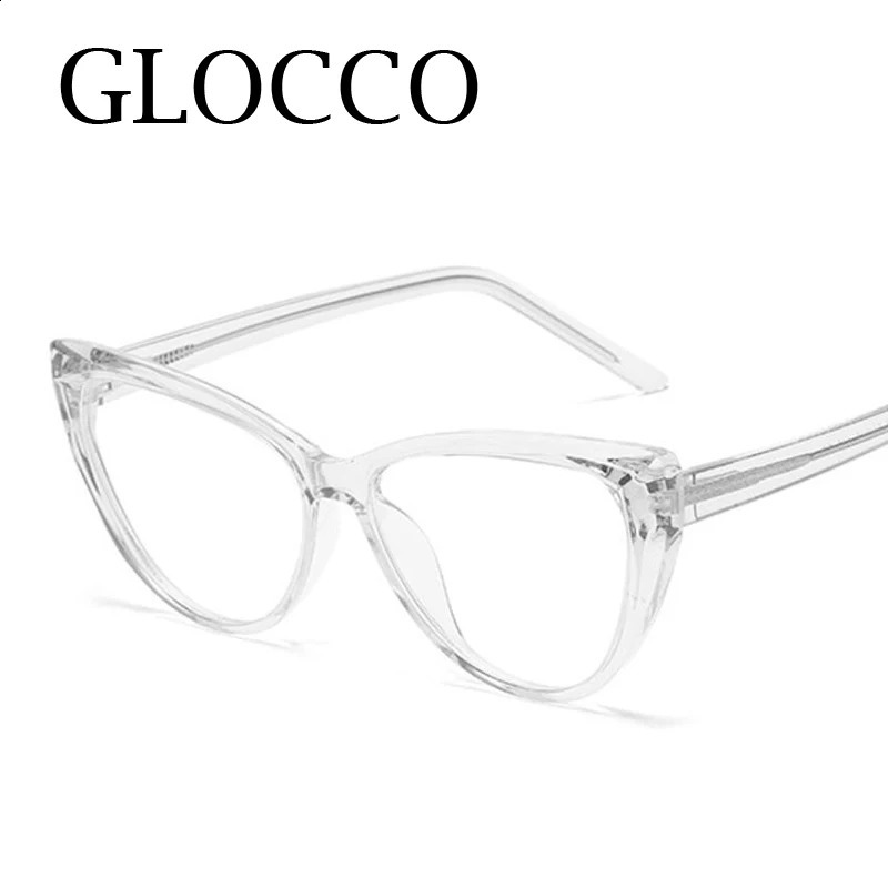 Transparent Cat Eye Reading Glasses Women Stylish Simple Ultralight TR90 Spring Hinge Computer Presbyopia Eyewear Vision 0~600 240722