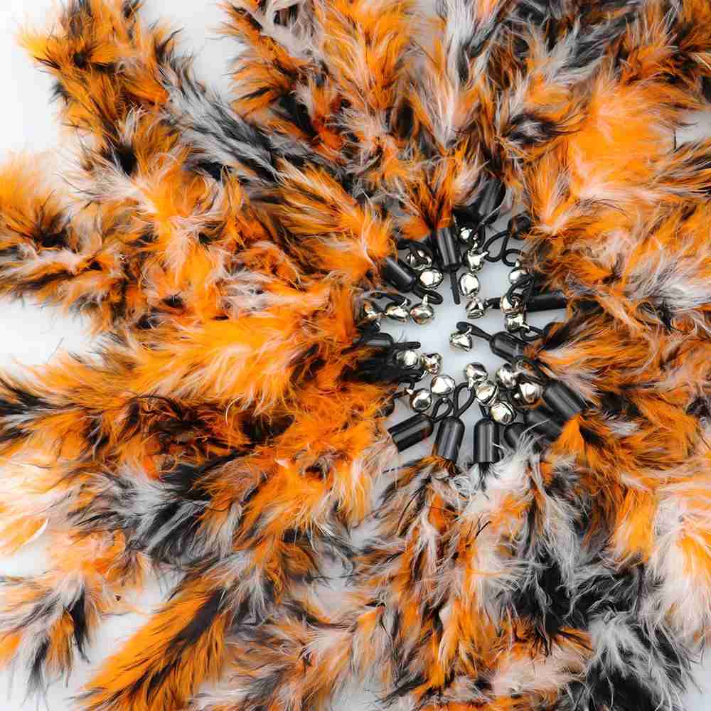 10PCS Replacement Cat Feather ToysNatural Feather Refills for Indoor Cat ToysKitten Cat Having Fun Exercise PlayingXJ2025 - view 4