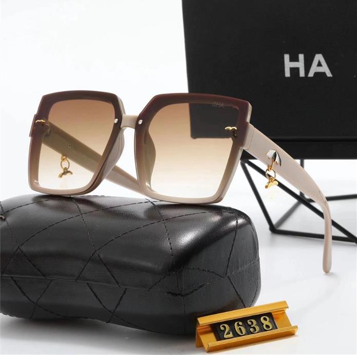 Designer sunglasses Men women fashion triangle logo luxury Full Frame Sunshade mirror polarized UV400 protection Glasses Sun Glasses with box