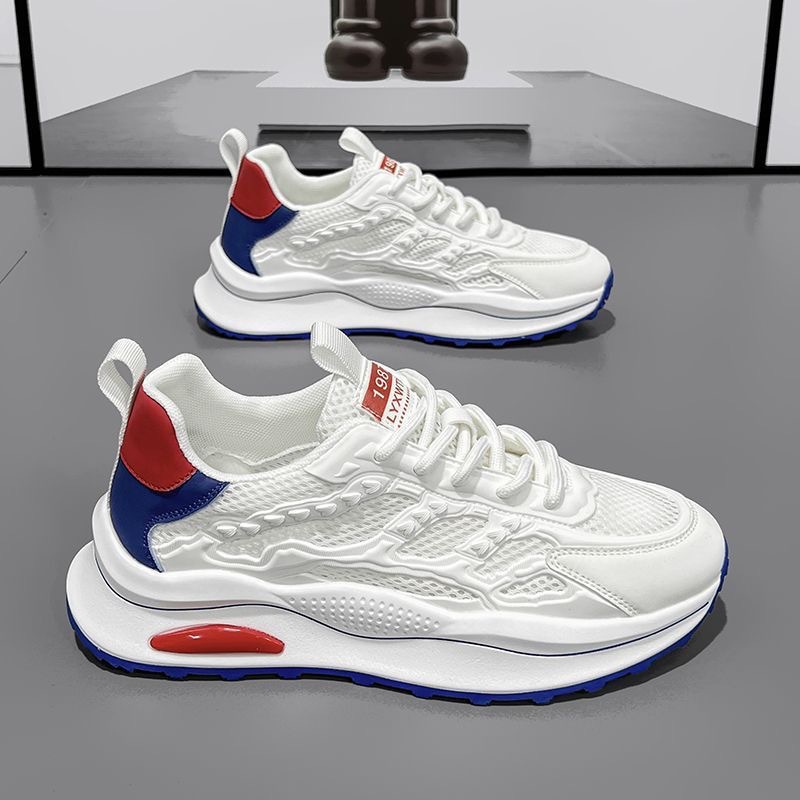 Mens Shoes Trendy Sneakers Sports Shoes Running Shoes Versatile Size 39-44 Blue Free shipping