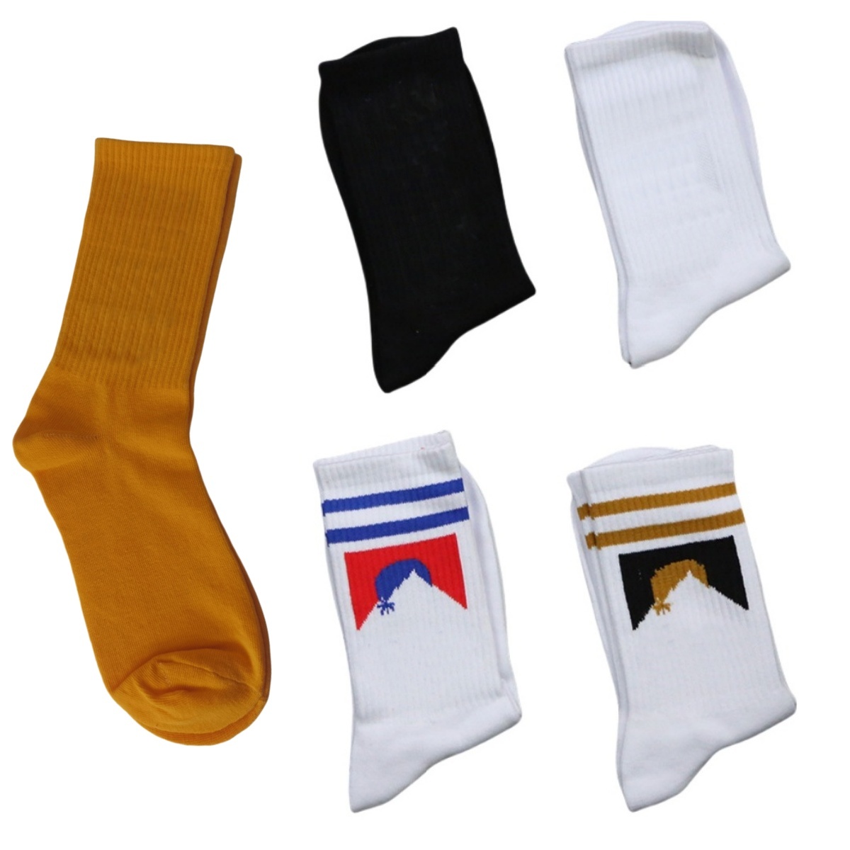 White Socks Mens So… - image
