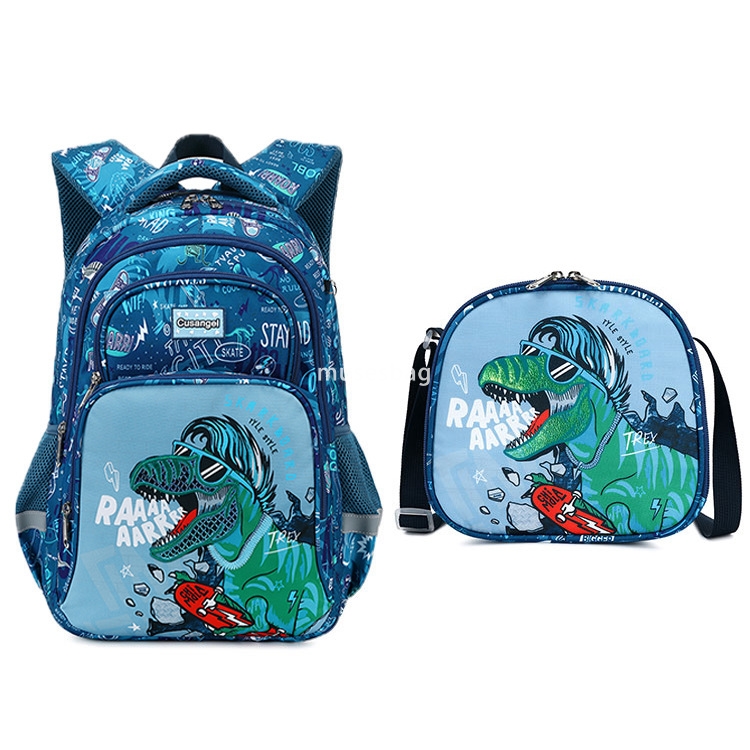Foreign trade schoolbag for primary school children from grade three to grade six unicorn backpack women's ultra-light spine protection children 
