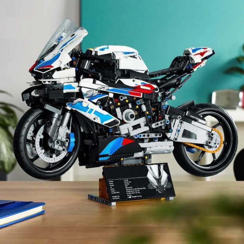 42130 Motorcycle 1000 RR Model Building Blocks Set 1920 Pieces Bricks MOC Toys Christmas and Easter Gift for Kids Or Adult Y240731