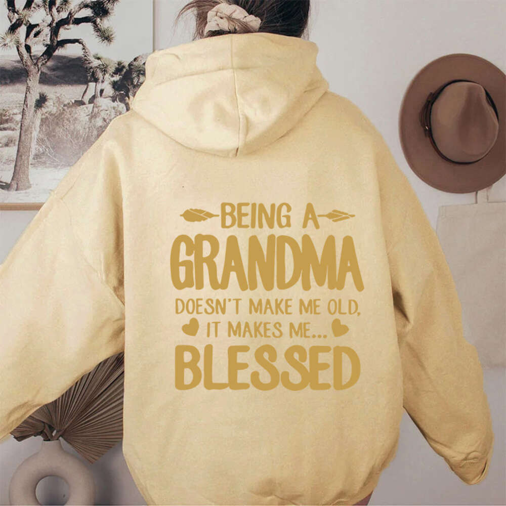 New letter printed hoodie sweatshirt for autumn and winter women, Korean version, trendy and versatile clothes F8.1#30