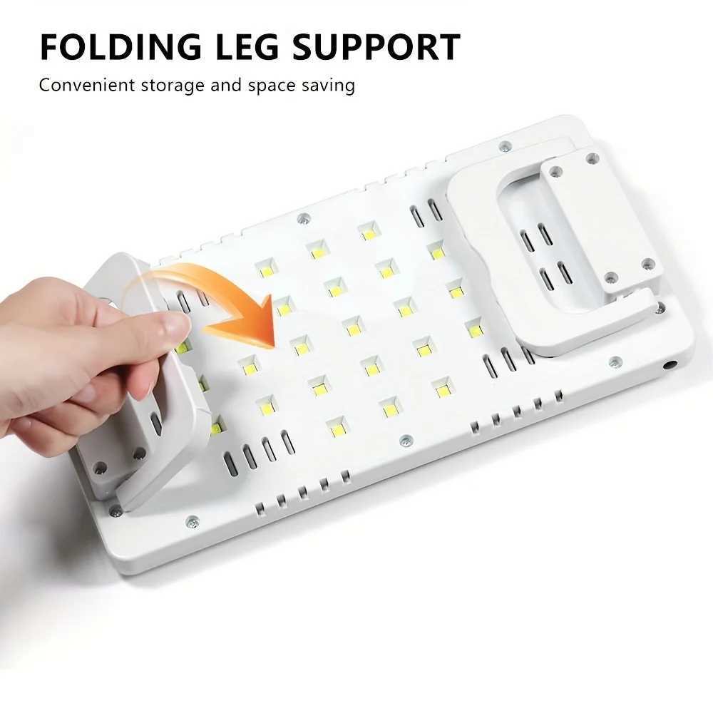 YIKOOLIN Available In A Variety Of Colors Arm Rest With LED Lamp UV Gels Dryer Polish Curing Foldable Lamp For Nails Lamp W250513