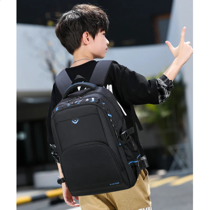 Waterproof ren school Backpack School Bags s s Schoolbag primary School backpack s Book Bag mochila3-9 garde 240801