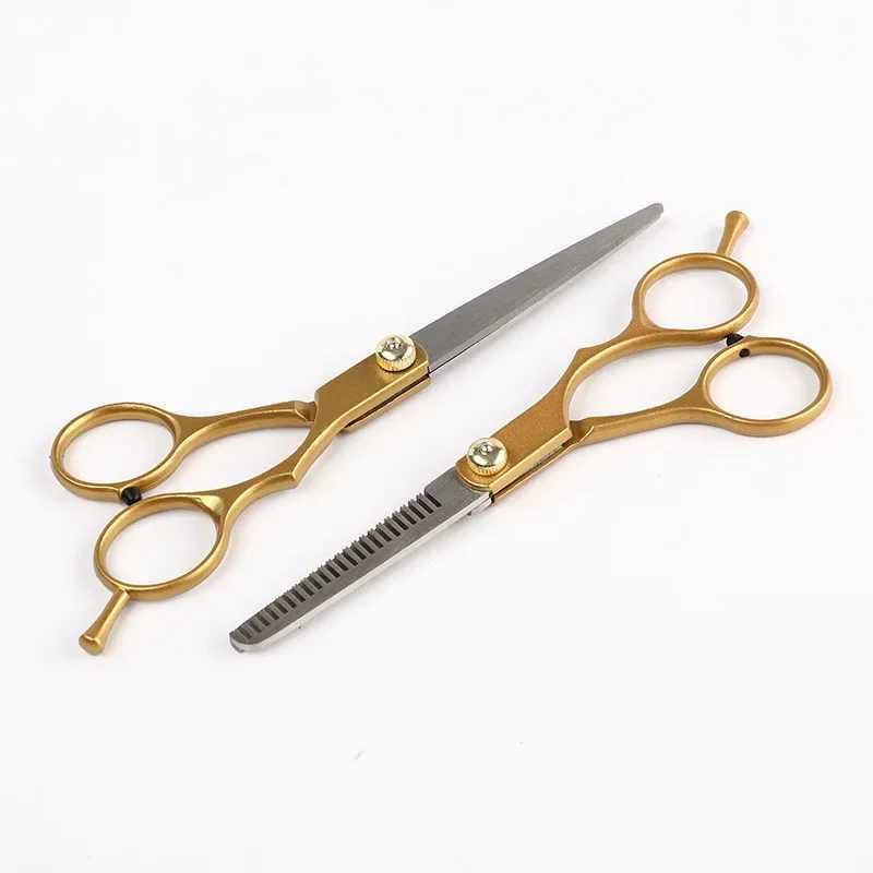 New Arrival Gold Professional 6.0-inch Stainless Steel Barber Z241213